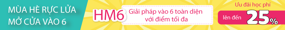 Luyện thi vào 6 HM6 Tổng ôn môn Tiếng Việt