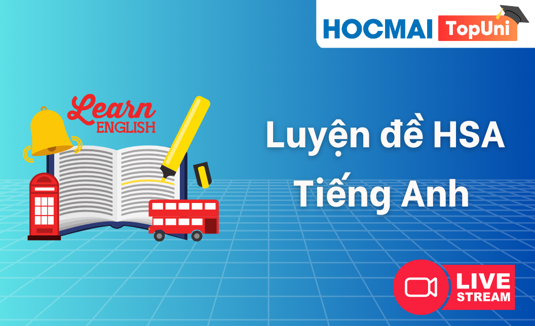Luyện đề HSA - Phần Tiếng Anh - Lớp 2